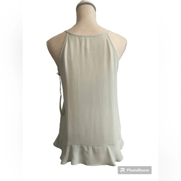 Leith Wrap Front Ruffle Tank NWT - Picture 2 of 11